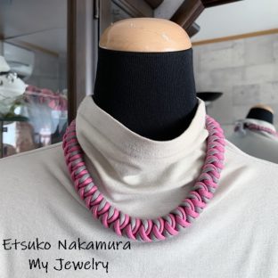 綿100%ロープ大人おしゃれなマクラメ編みネックチョーカー