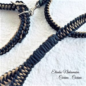 [明日10日水曜終了日]犬首輪マクラメ編み大評判！