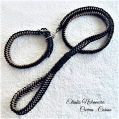 [明日10日水曜終了日]犬首輪マクラメ編み大評判！