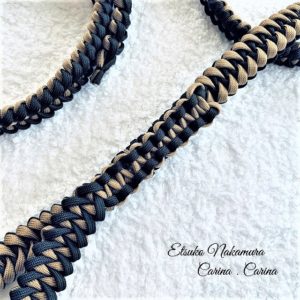 [明日10日水曜終了日]犬首輪マクラメ編み大評判！