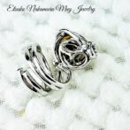 少し濃いめのFPR51南洋バロックゴールドシルバーフリーサイズリング