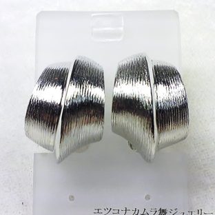 左右アンバランス シルバーイヤリングE13