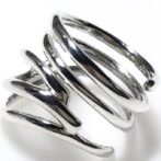 シルバーフリーサイズリング寝かせた状態