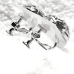 シルバーイヤリング裏側