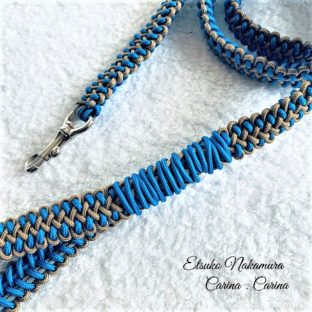 パラコード中、小型犬リード No2