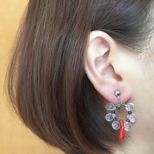 しずく形水晶・トルマリン・アメシスト・染枝珊瑚-640px (2) | エツコナカムラ・アクセサリーブランド|舞ジュエリー