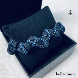 マクラメ編み犬猫首輪キット説明書付きNo4(小型犬向き)