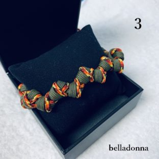 マクラメ編み犬猫首輪キット説明書付きNo3(小型犬向き)