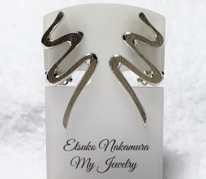 クリーマ用イヤリングP10-1-650x650pxブログ用 | エツコナカムラ・アクセサリーブランド|舞ジュエリー イヤリング派、お気に入り探す苦労ありませんか?