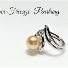 [パールリングは一つあると重宝]シルバーパールリングなら気楽に普段つかいも！