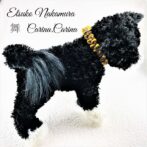 [公式]パラコードマクラメ編みNo37　中、小型犬首輪