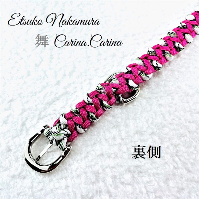 [公式]パラコードマクラメ編みNo38 大、中型犬首輪