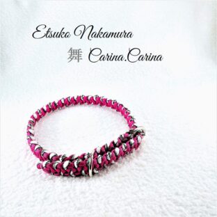 [公式]パラコードマクラメ編みNo39 大、中型犬首輪