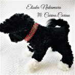 [公式]パラコードマクラメ編みNo57 ダークグリーンとデザートレッドの犬首輪