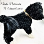 [公式]パラコードマクラメ編みNo49ブラウン1本結び犬猫首輪