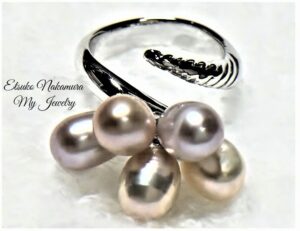 [お手頃価格の淡水パール] 白蝶、黒蝶より淡水パールの形がユニーク！