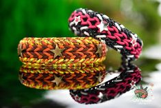 [アクセサリーや犬首輪のマクラメ編みって一体何？] マクラメ編み、パラコード編み、何が違う？