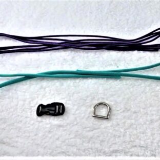 [キット]パラコードマクラメ編み＃6No17小型犬首輪平結び