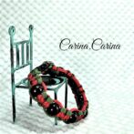 [公式]パラコード＃75No100マクラメ編みルビー・グリーン・丸玉入の犬首輪