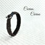 [公式]パラコード#82No108マクラメ編み細ロープ茶の犬猫用首輪