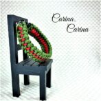 [キット]パラコード＃61No86マクラメ編みグリーンとルビー色中、小型犬用首輪