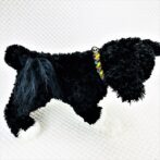 [公式]パラコードマクラメ編み＃140No170イエロー茶ブルーまだら猫・小型犬用首輪