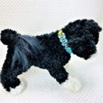 [公式]パラコードでマクラメ編み#154 紫平結びカラフル＆キュートシリーズの小型犬用首輪作り方No184