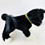 [公式]パラコードでマクラメ編み#155 平結びシリーズカラフル＆キュートNo2の小型犬用首輪No185