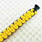 [公式]パラコードでマクラメ編み#159平結びシリーズカラフル＆キュートNo7の小型犬用首輪No189