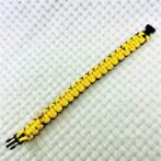 [公式]パラコードでマクラメ編み#159平結びシリーズカラフル＆キュートNo7の小型犬用首輪No189