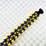 [公式]パラコードでマクラメ編み#159平結びシリーズカラフル＆キュートNo7の小型犬用首輪No189