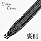 「キット]パラコード#104No134マクラメ編み黒と白黒まだらの大、中型犬用首輪