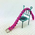 [公式]パラコード#170-1マクラメ編み 首輪＆リードセットの首輪編No200-1