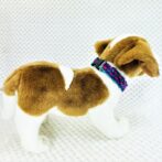 [公式]パラコードマクラメ編み＃165リードと首輪セットのローズ・ブルーの小型犬用