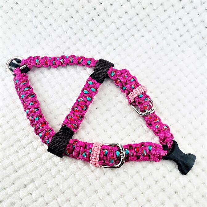 [公式]パラコード#170-3マクラメ編み ハーネス　No200-3