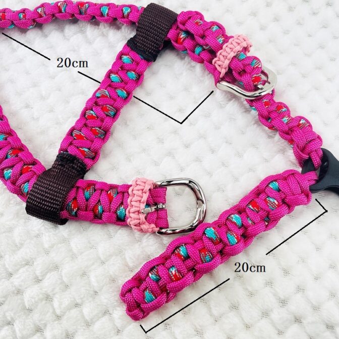 [公式]パラコード#170-3マクラメ編み ハーネス　No200-3