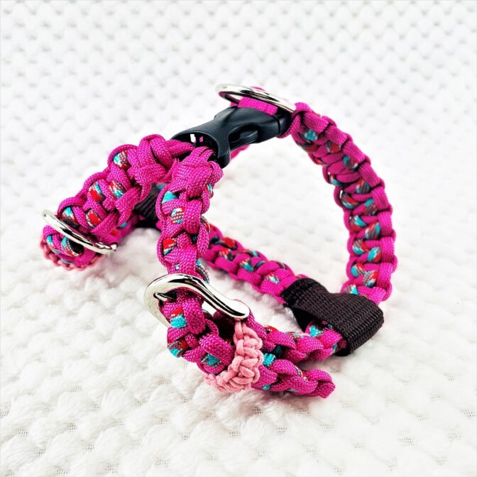 [公式]パラコード#170-3マクラメ編み ハーネス　No200-3