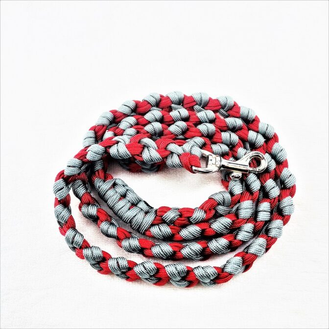 [公式]パラコード#173 マクラメ編み 両片結びのリードNo203