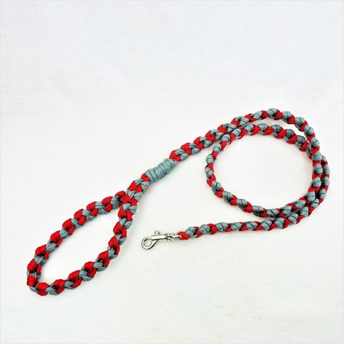 [公式]パラコード#173 マクラメ編み 両片結びのリードNo203