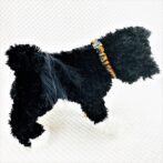 [公式]パラコードマクラメ編みオレンジと茶まだらの猫と犬首輪No208