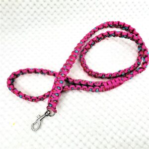 [公式]パラコード#170-4マクラメ編み ハーネス＆リードセットNo200-4リード部分