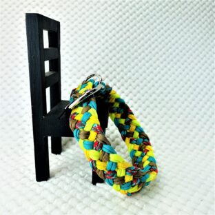 [公式]#177 マクラメ編み 5色の中型・大型犬用首輪No211