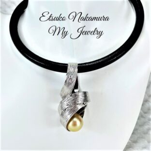 シルバーヘッド南洋バロックパールゴールドNH18