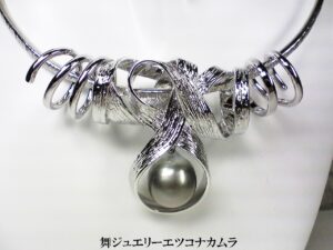 南洋バロックパールヘッドNH23グレー玉