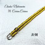 「公式」パラコードNo24マクラメ編み中、小型犬リード＆首輪セット