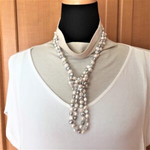 IMG_2219 | エツコナカムラ・アクセサリーブランド|舞ジュエリー 淡水パールロングネックレス白&グレー