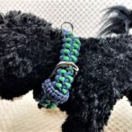 [公式]マクラメ編みのサメの歯編みサイズフリー首輪