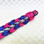 [公式]マクラメ編み＃181ダブルハート編み小型犬首輪