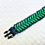 [公式]マクラメ編みのサメの歯編みサイズフリー首輪とリードセット