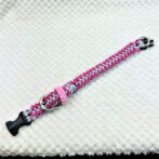 [公式]＃34マクラメ編みサイズ調節可能ワンタッチ首輪小型犬用-2